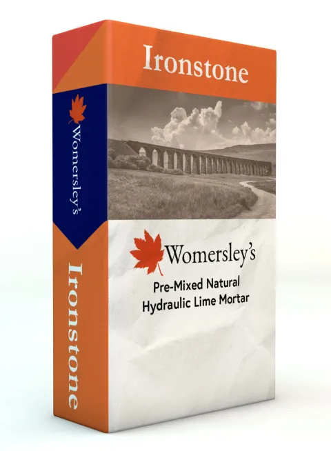 Ironstone Pre Mixed Natural Hydraulic Lime Mortar NHL 3.5